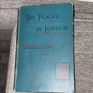 Daniel De Foe Blue Hardcover Book